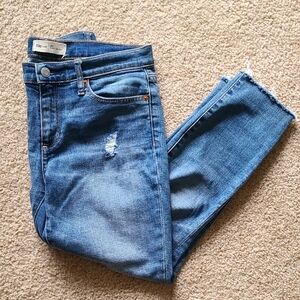 GAP Light Blue Cropped Women Jeans
